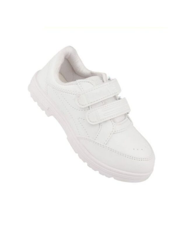 High Comfort white school Shoe for boys