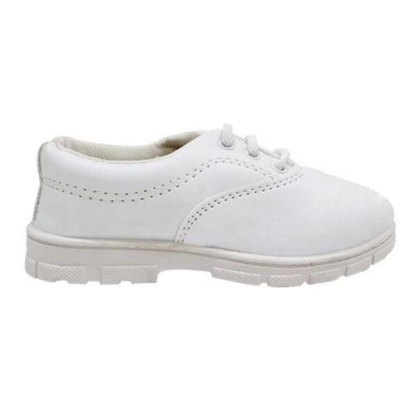 White school shoes for boys - Image 2
