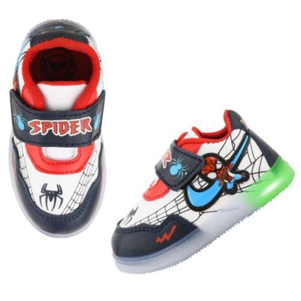 Led lightweight Spiderman baby's Sneakers - Image 3