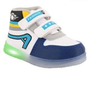 Lightweight led baby High ankle sneakers