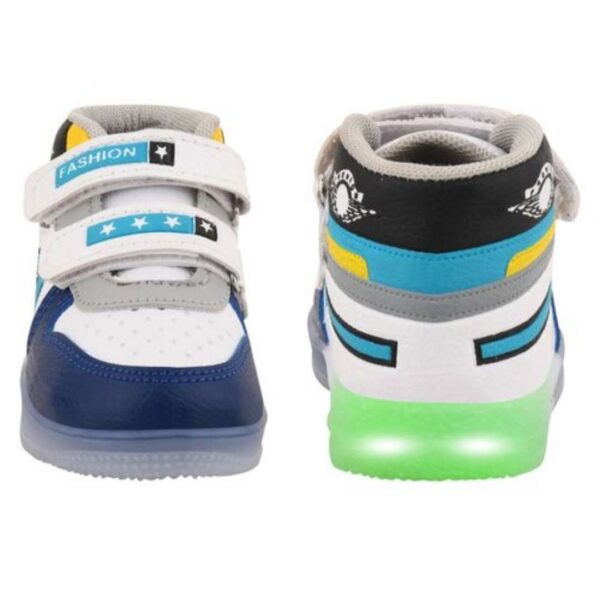 Lightweight led baby High ankle sneakers - Image 4