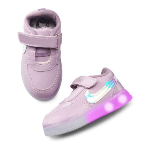 Led Transparent welcro baby's Sneakers - Image 4