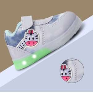 Led Transparent baby's Cartoon Sneakers