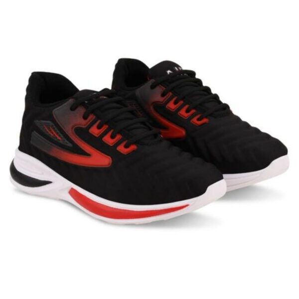 Sport shoes Black -Red for boys - Image 4