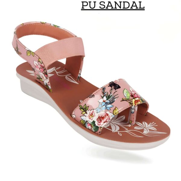 Textured pu sandal for girls kids(3M to 7 years) - Image 2