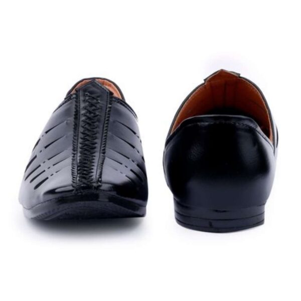 Synthetic Leather Juttis for Men - Image 4