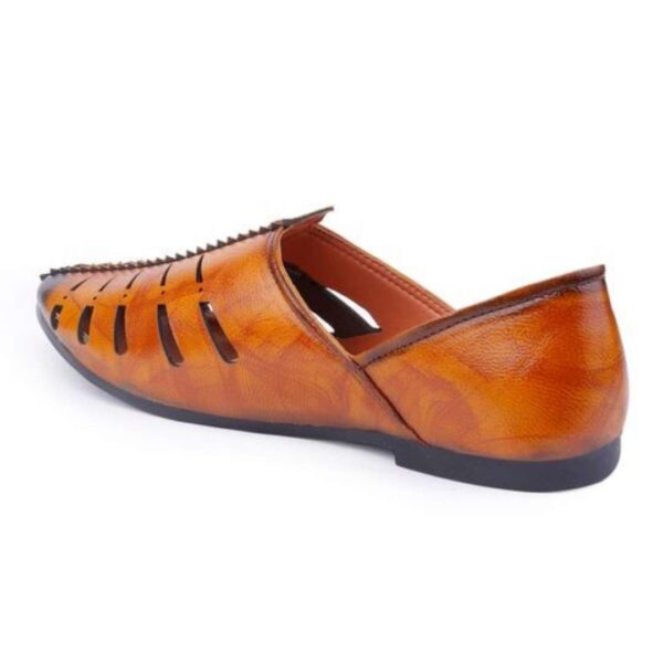 Synthetic Leather Juttis for Men - Image 8