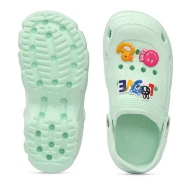 Eva pure heel clog with stickers - Image 7