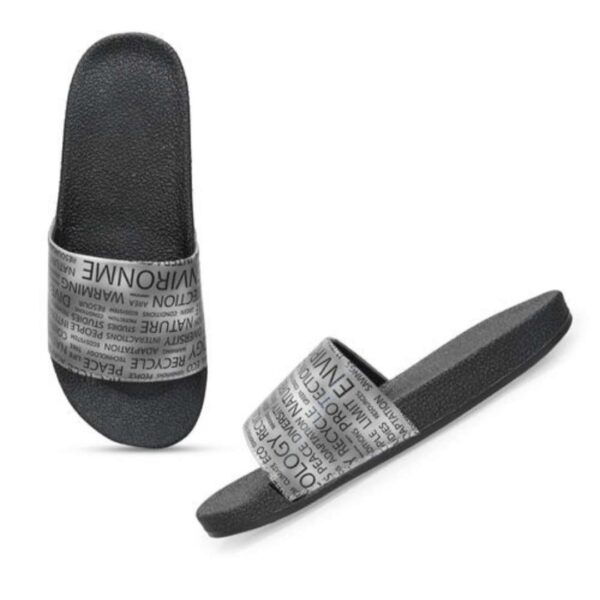 NewsPaper printed sliders for womens