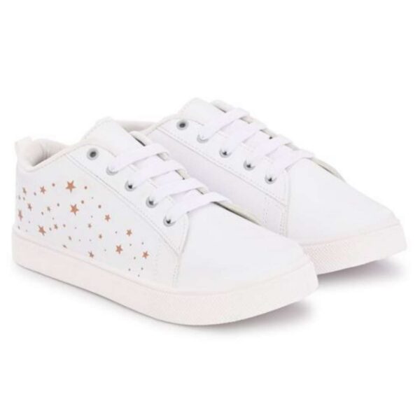 White sneakers for womens - Image 4