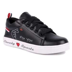 Black sneakers for womens