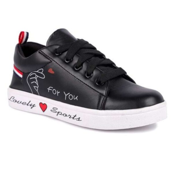 Black sneakers for womens