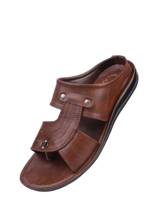 Textured Glossy pu sandal for Men - Image 8