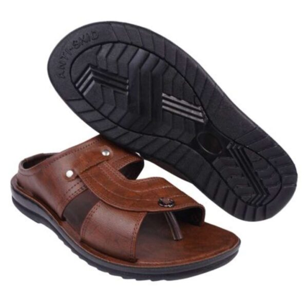 Textured Glossy pu sandal for Men - Image 7