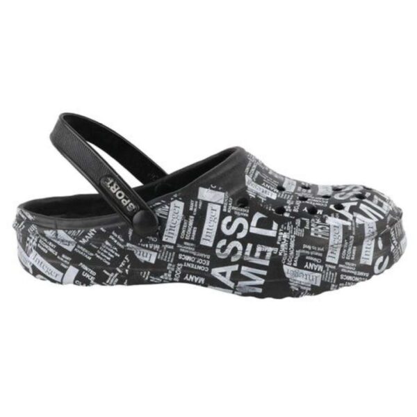Paper Printed Men clogs - Image 8