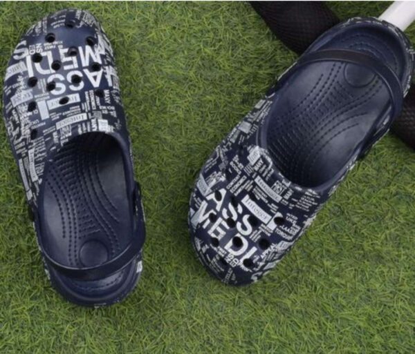 Paper Printed Men clogs - Image 11