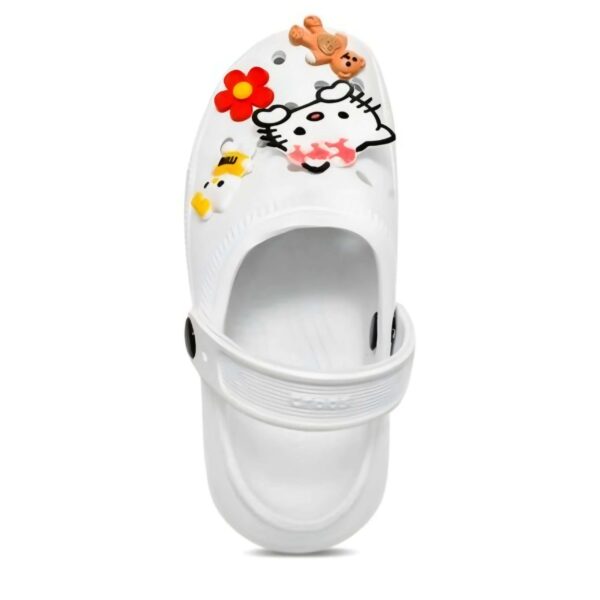 Womens heel Clogs with sticker - Image 4