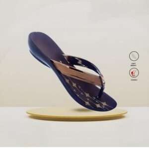 V shap glossy casual womens Sandal