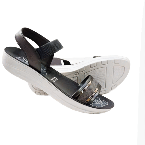 Textured Glossy womens Sandal - Image 5