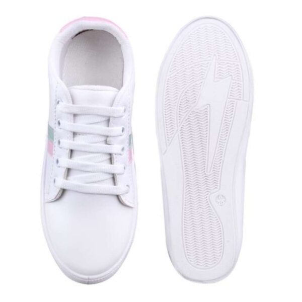 White Sneakers for womens - Image 3