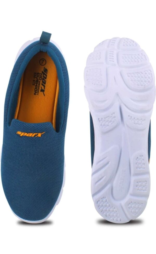 Sparx Walking shoes for men (T blue- yellow) - Image 4