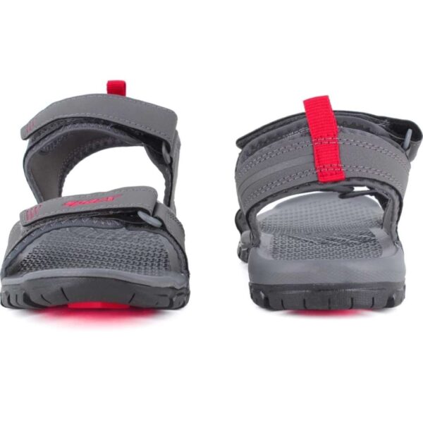 Sparx- SS 561 Dark Grey Red sports Sandal For Men - Image 5