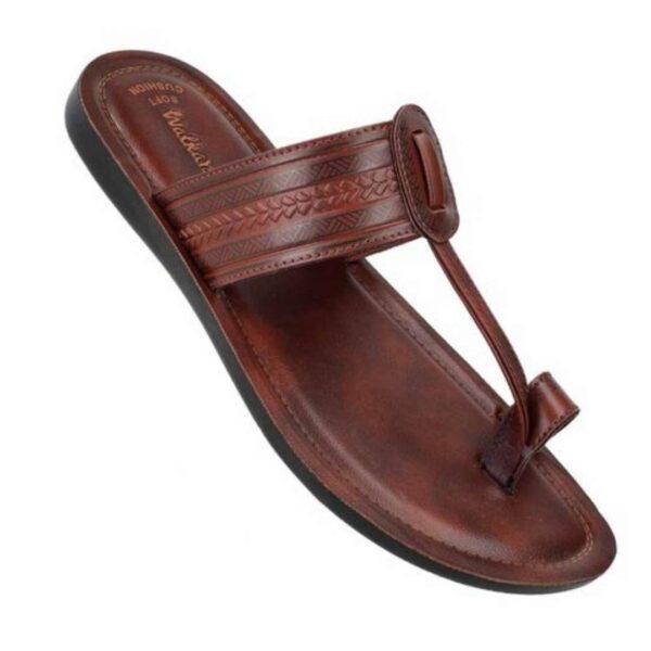 Walkaroo kolhapuri Pu sandals for men - Image 3