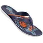 Walkaroo Bx1257 blu-orange Sandal for men