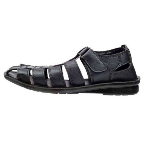 Walkaroo black sandals for men - Image 5