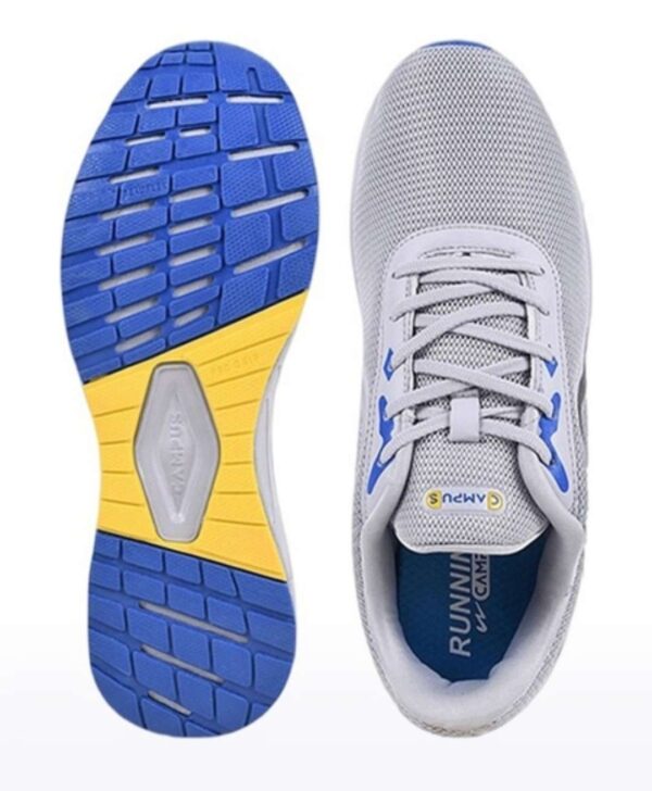 Men's grey camp glacier Running shoes - Image 4