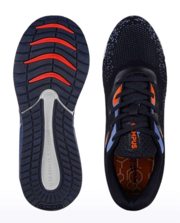 Men's blue steam Running shoes - Image 4