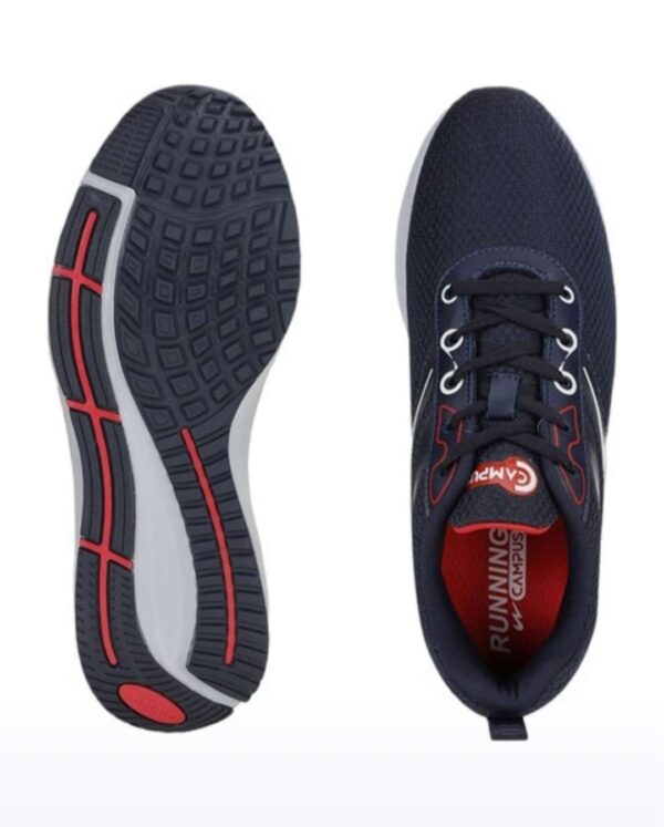 Men's blue path running shoes - Image 5