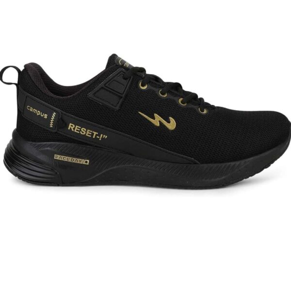 Men's Black Refresh pro Running shoes - Image 4