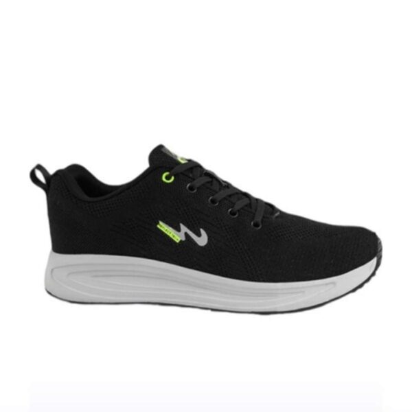 Men's Black dino Running shoe - Image 3