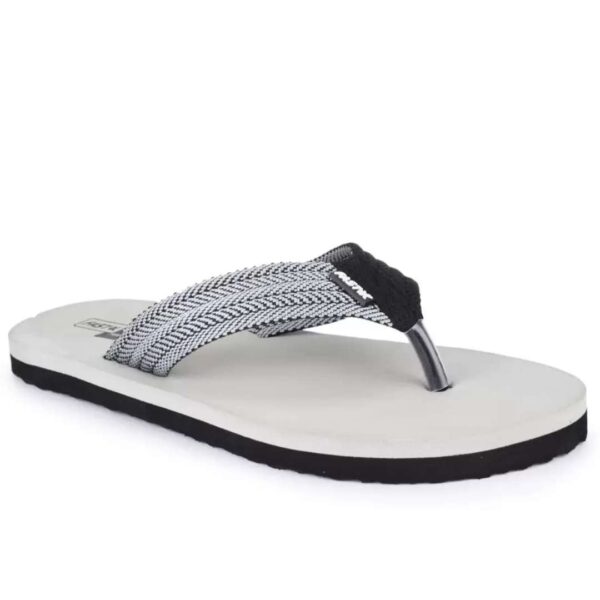 Men's Grey Fabrication Slippers - Image 4
