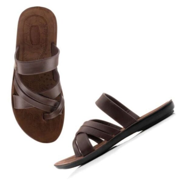Multi-straps men's pu sandals - Image 7