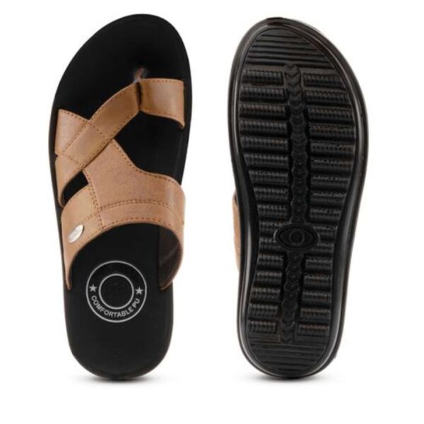 Pu Gents slippers for men - Image 4