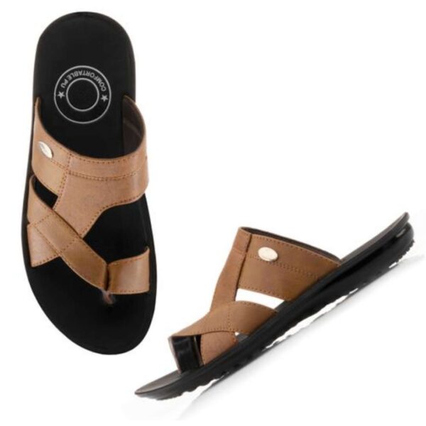 Pu Gents slippers for men