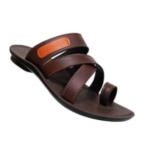 Thumb multistraps pu sandal for men