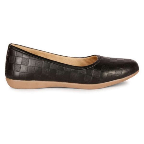Women's Black Casual Flat bellies - Image 3