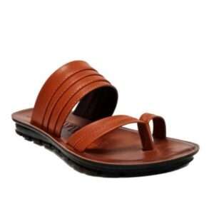 Pu men Sandal Tan