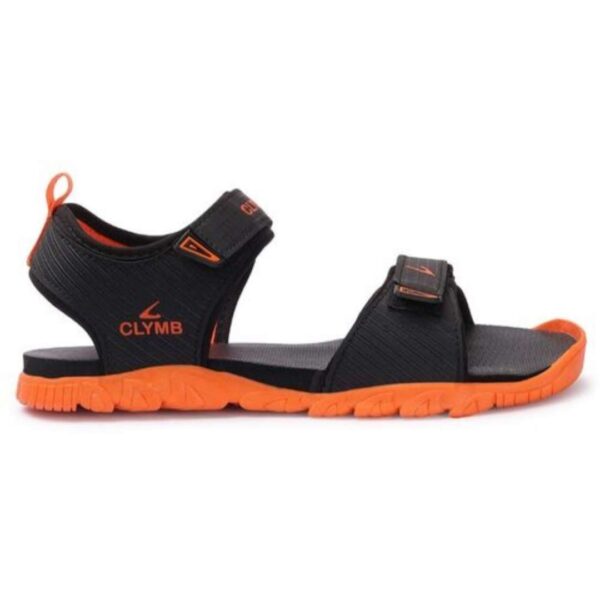 Lycra Men Sports sandal Orange - Image 3