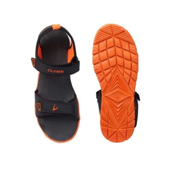 Lycra Men Sports sandal Orange - Image 5