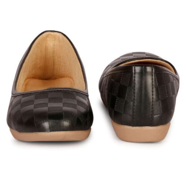 Women's Black Casual Flat bellies - Image 5