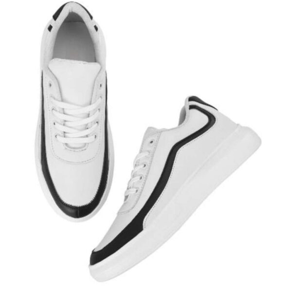 Airmax Black-white Sneakers for men - Image 3
