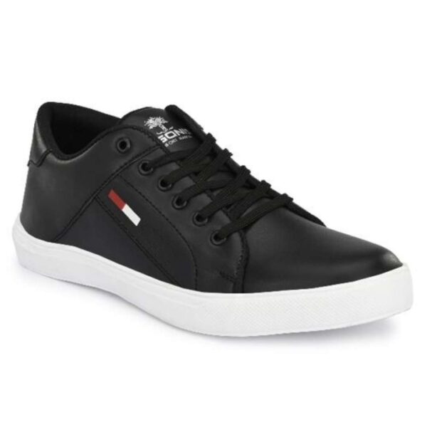 Men's pure Black Sneakers