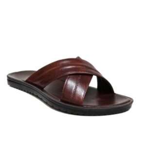 Cross straps Pu Sandal for men