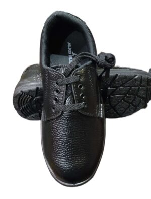 Men industrial safety boots Black