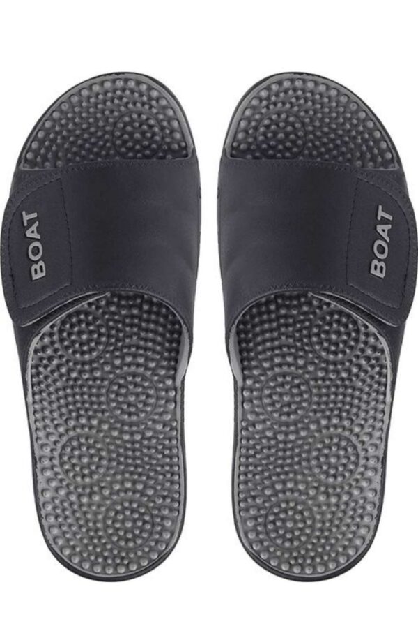 Men sliders/flip- flop black-grey - Image 4