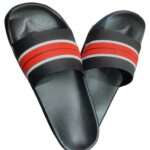 New trendy Men flip flop- Slider blk- red